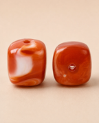 Perle acrylique Orange