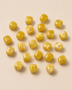 Perle acrylique Jaune