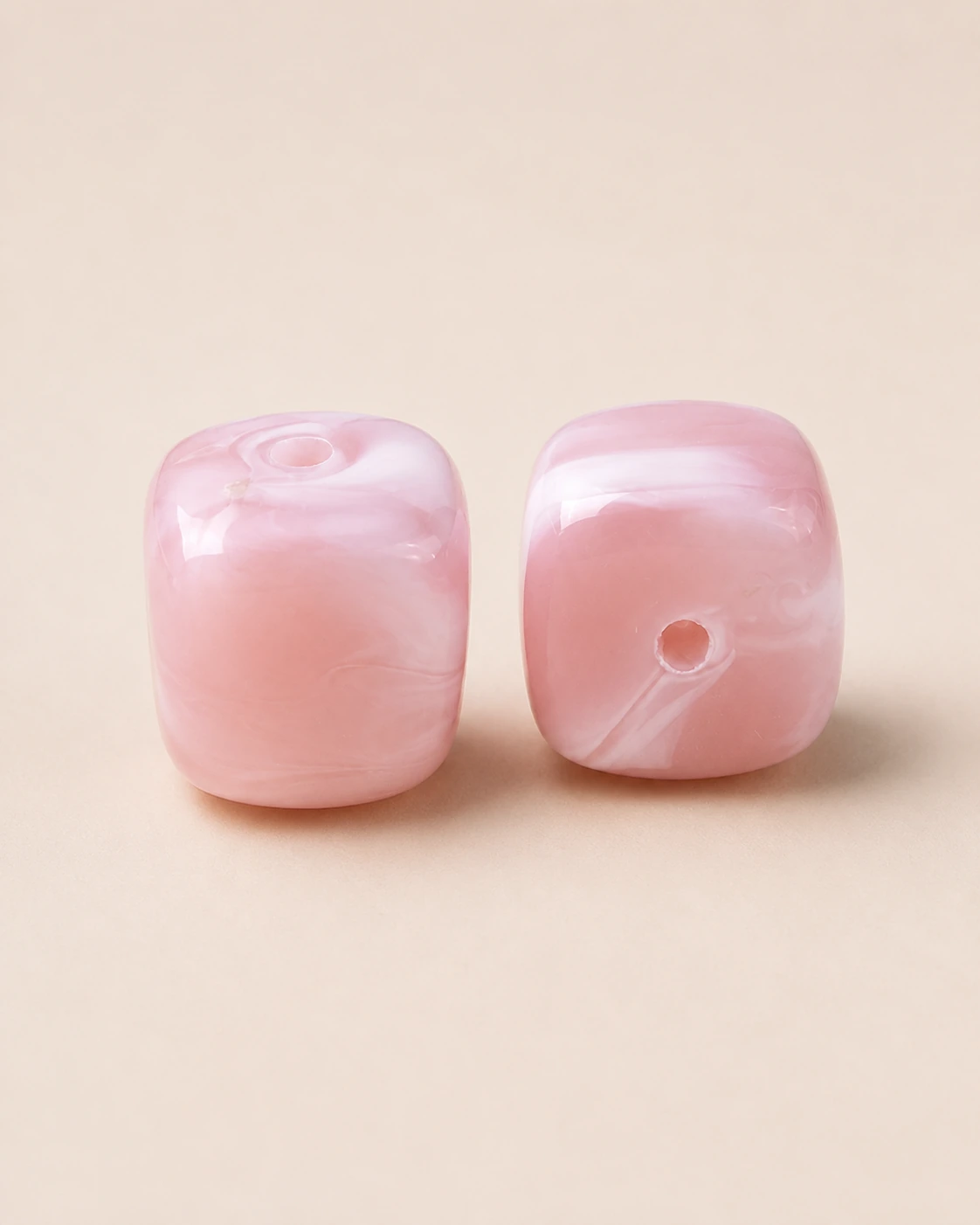 Perle acrylique Rose pâle