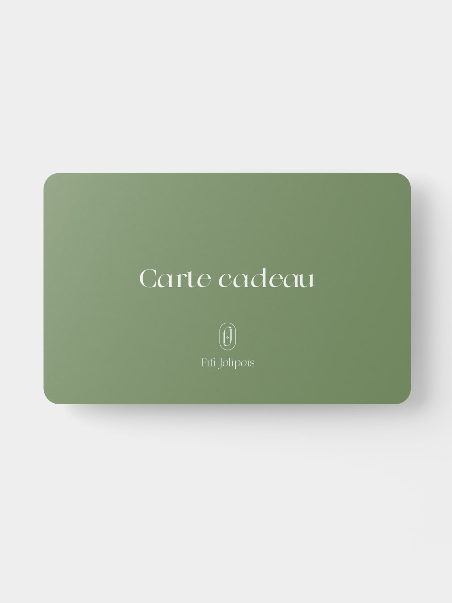 Carte cadeau Fifi Jolipois