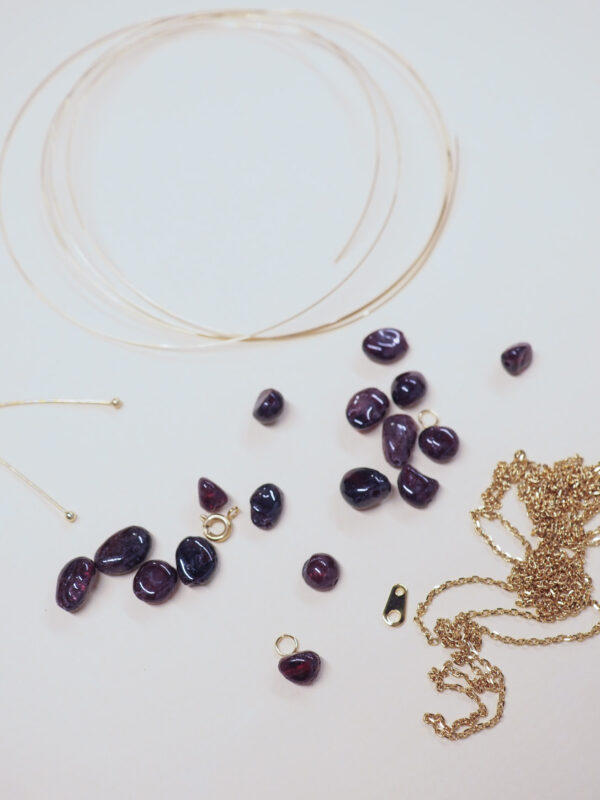 Les Inspirantes - Collier Y Fil d'or – Image 2